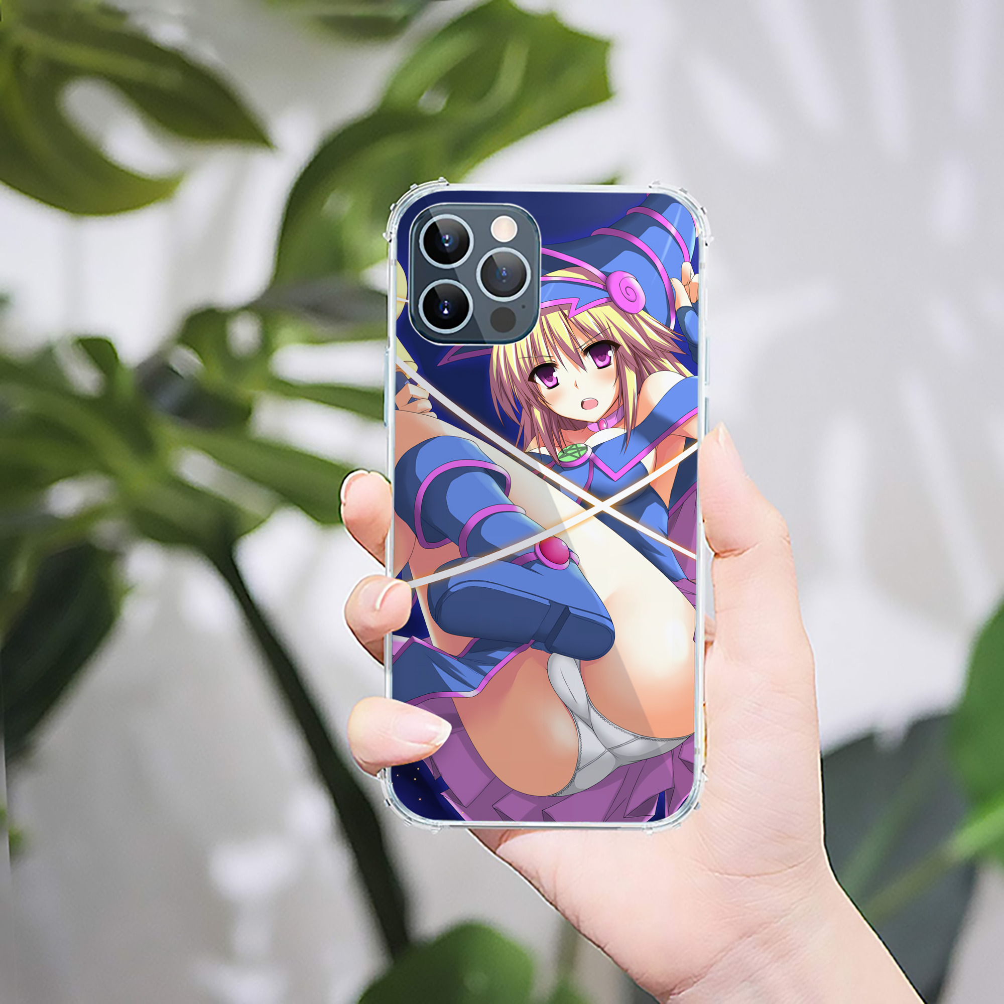（画像用） 遊☆戯☆王 Yu-Gi-Oh! 【iPhone 12シリーズ対応】透明スマホケース（クリアソフトケース）